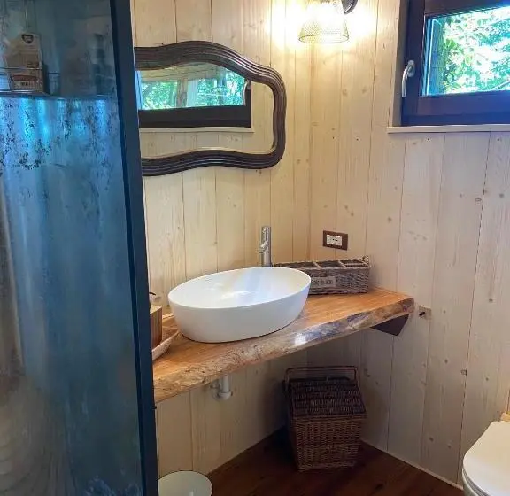 キングサイズベッドのスタンダードルーム, Suxen Nature Experience Lodge Con Vista Panoramica