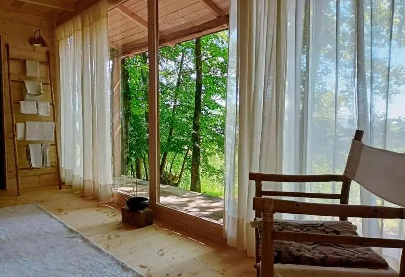 キングサイズベッドのスタンダードルーム, Suxen Nature Experience Lodge Con Vista Panoramica