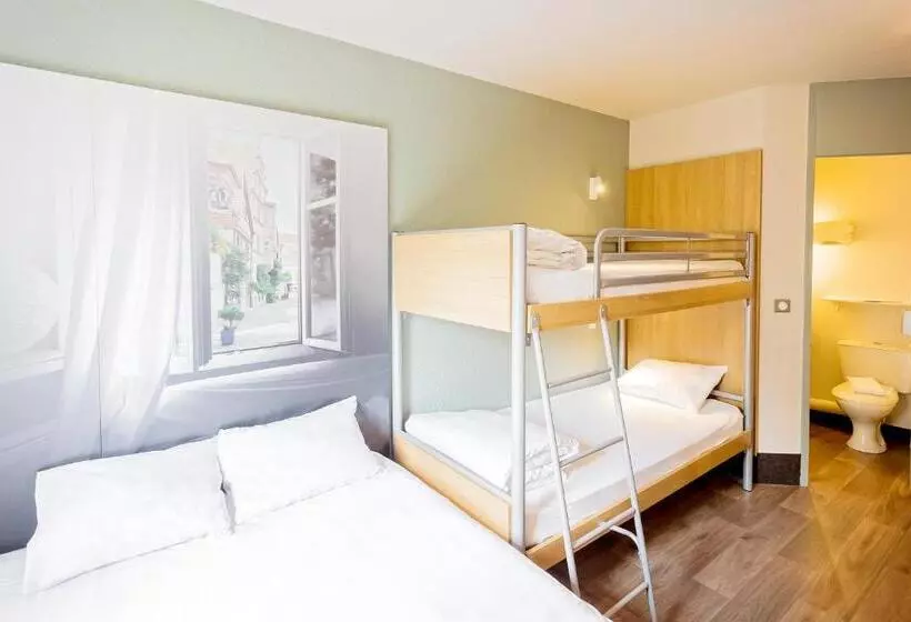 スタンダード４人部屋, B&b Hotel Villeneuve Loubet Plage