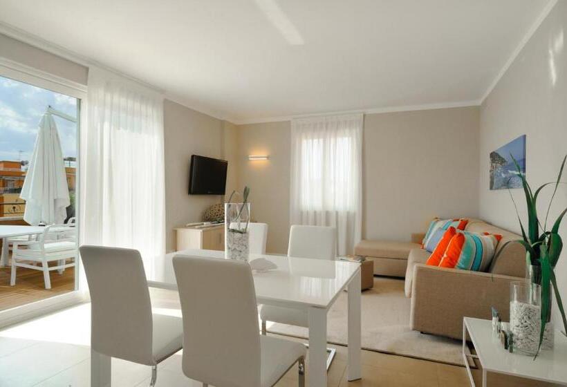 带1个卧室的顶楼公寓, Residence San Marco Suites&apartments Alassio