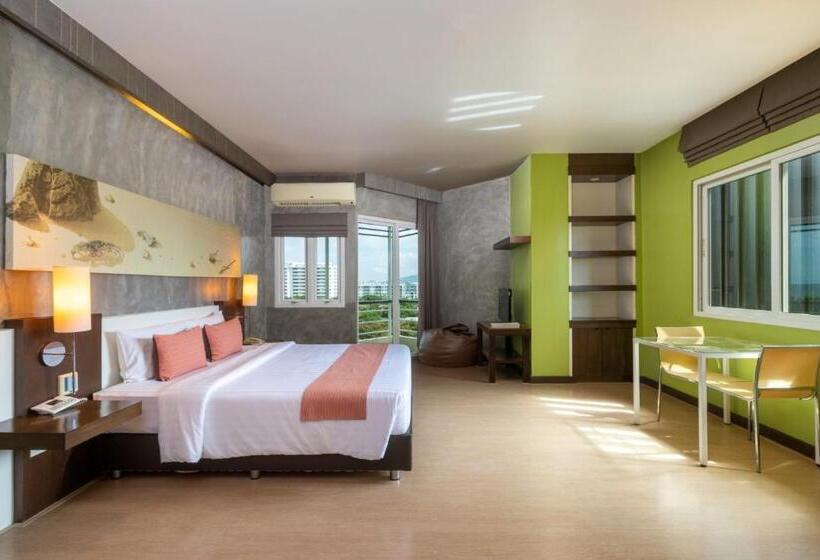 חדר דלוקס, Silathip Huahin Serviced Apartment &