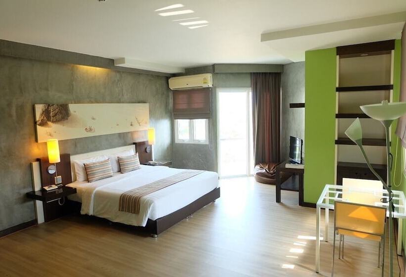 Pokój Deluxe, Silathip Huahin Serviced Apartment &