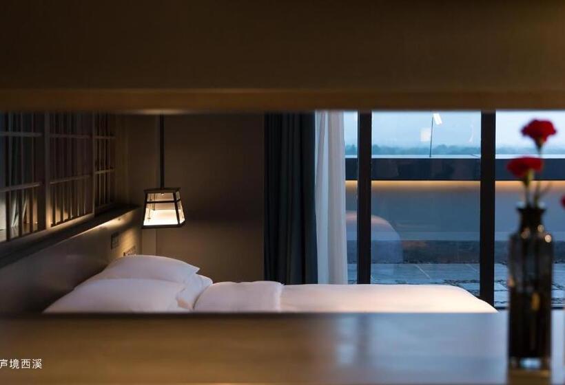 סוויטה עם טרסה, The Lucid Hangzhou Xixi Wetland