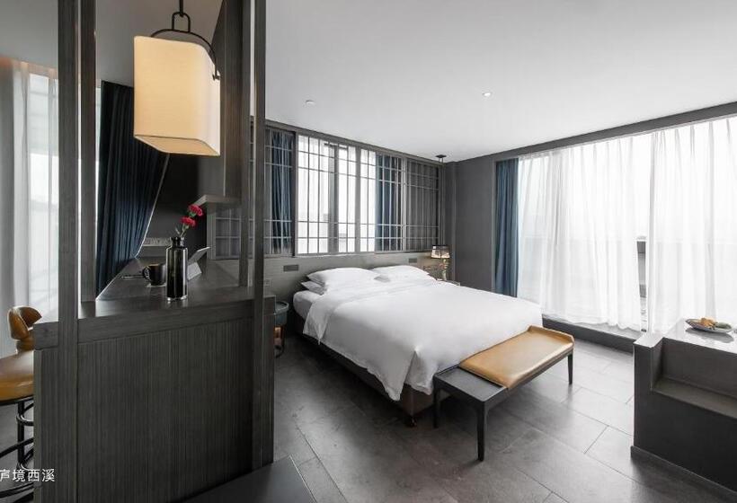 סוויטה עם טרסה, The Lucid Hangzhou Xixi Wetland