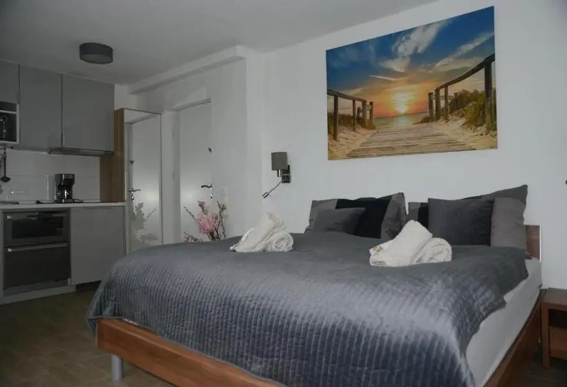 Standard-huone Parveke, Pension Eule