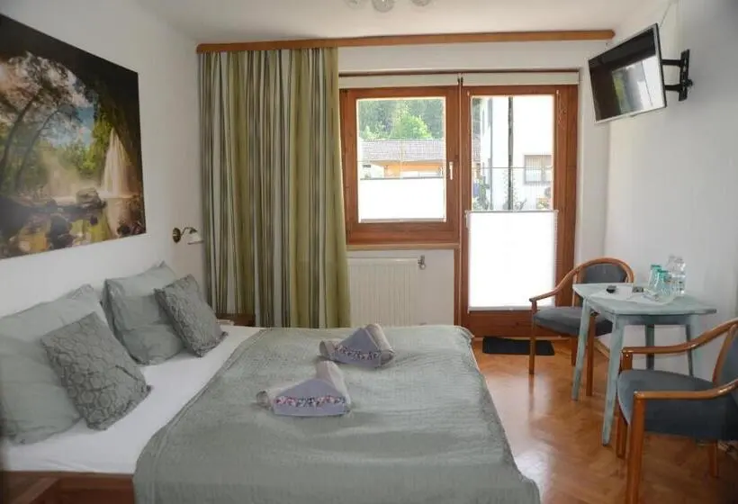 Standard-huone Terassi, Pension Eule