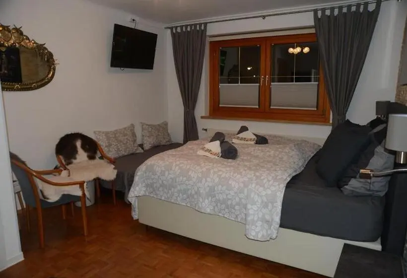 Deluxe-huone, Pension Eule