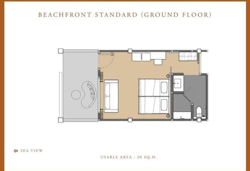 Номер Стандарт Трехместный, Bansaithong Beach Resort