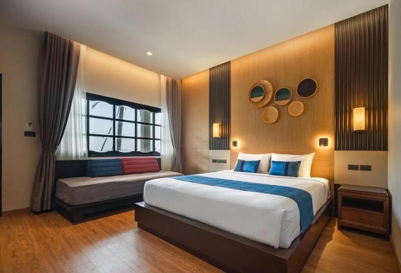 חדר דלוקס, Bansaithong Beach Resort