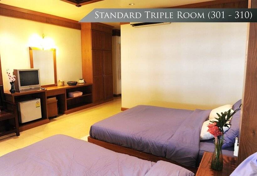 Standard Kolmen Hengen Huone, Bansaithong Beach Resort