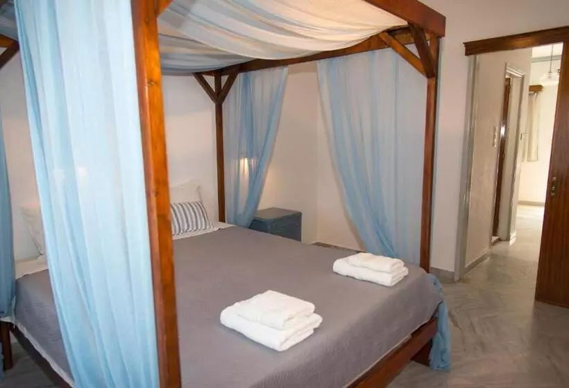 آپارتمان 1 خوابه با چشم‌انداز باغ, Irene Hotel Leros