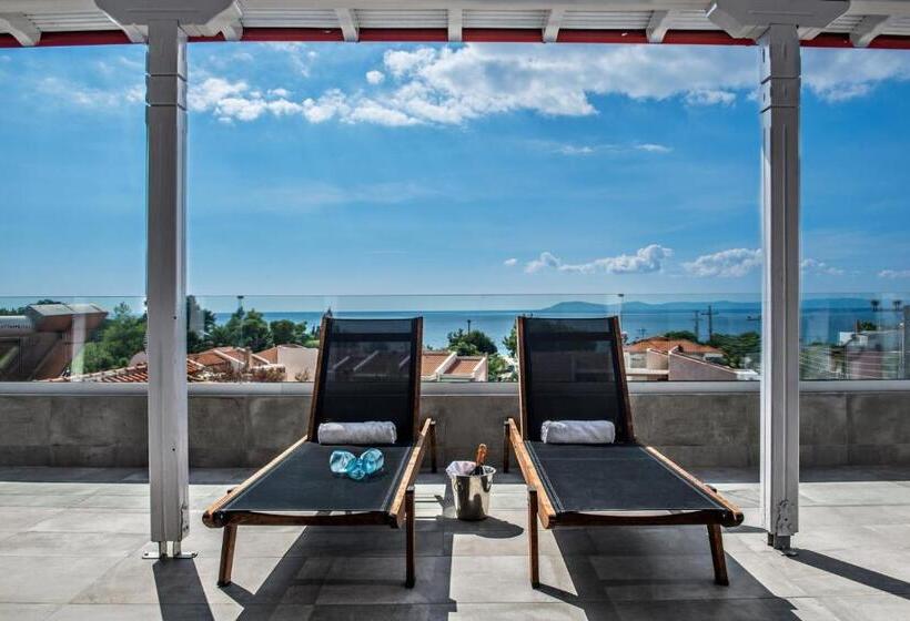 סוויטת דלוקס נוף לים, Villa Maria