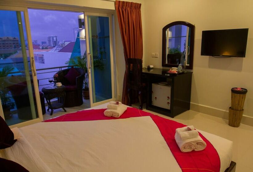 발코니 디럭스 룸, Richly Boutique Hotel & Hostel