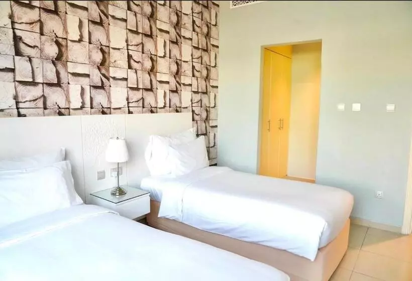 ２ベッドルームアパートメント, Andalus Al Seef Resort & Spa