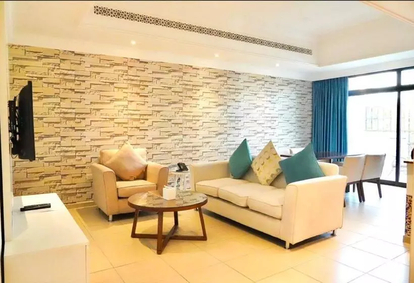 ２ベッドルームアパートメント, Andalus Al Seef Resort & Spa