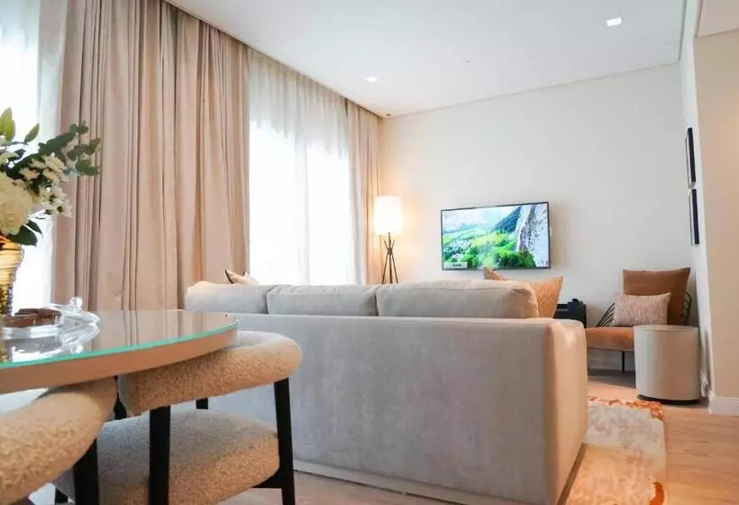 １ベッドルームプレミアムアパートメント, Andalus Al Seef Resort & Spa