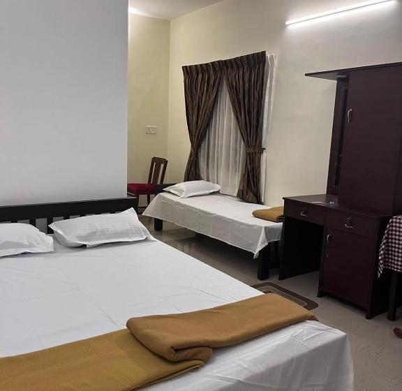 اتاق استاندارد سه تخته با چشم‌انداز باغ, Eden Garden Farm Stay