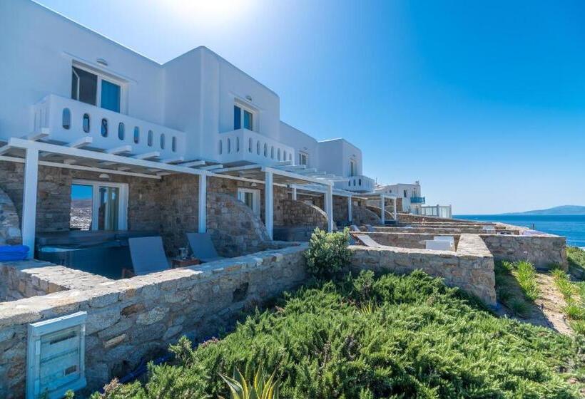 חדר סטנדרט עם ג'קוזי ונוף לים, Cape Mykonos