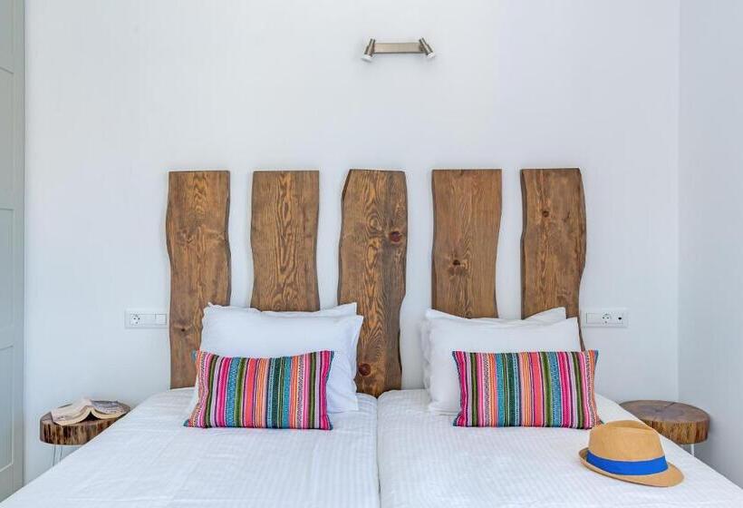 חדר סטנדרט נוף לים עם מרפסת, Cape Mykonos