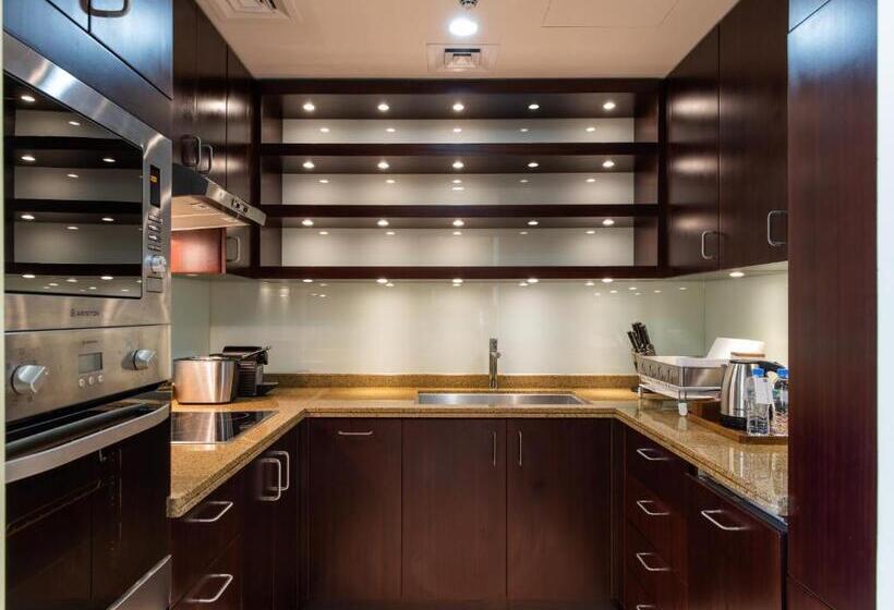 带1个卧室的带海景的公寓, City Centre Rotana Doha