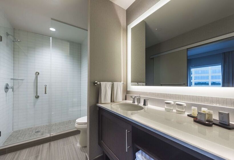 إستوديو قياسى سرير مزدوج, Embassy Suites By Hilton The Woodlands At Hughes Landing