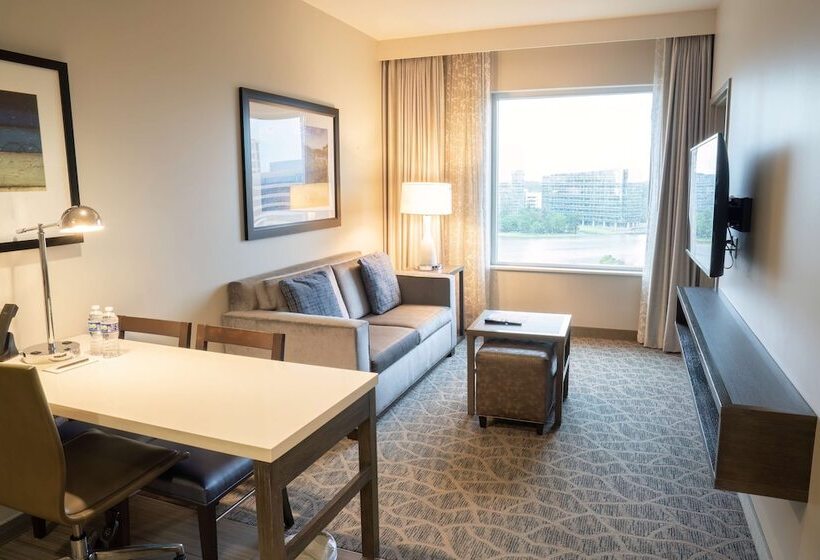 Студия Стандарт Двуспальная Кровать, Embassy Suites By Hilton The Woodlands At Hughes Landing