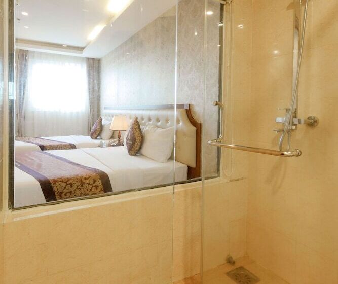 اتاق لوکس با چشمانداز دریا, Paris Hotel & Apartment Nha Trang