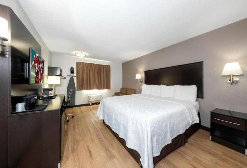 디럭스 룸 킹사이즈 침대, Red Roof Inn Plus+ Huntsville