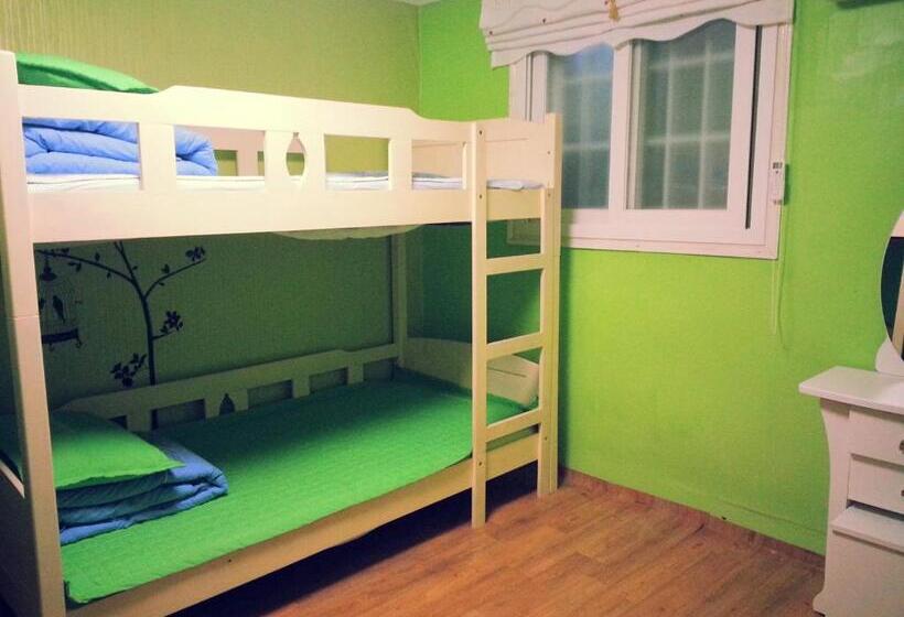 تختخواب در اتاق مشترک, Blue Backpackers Hostel