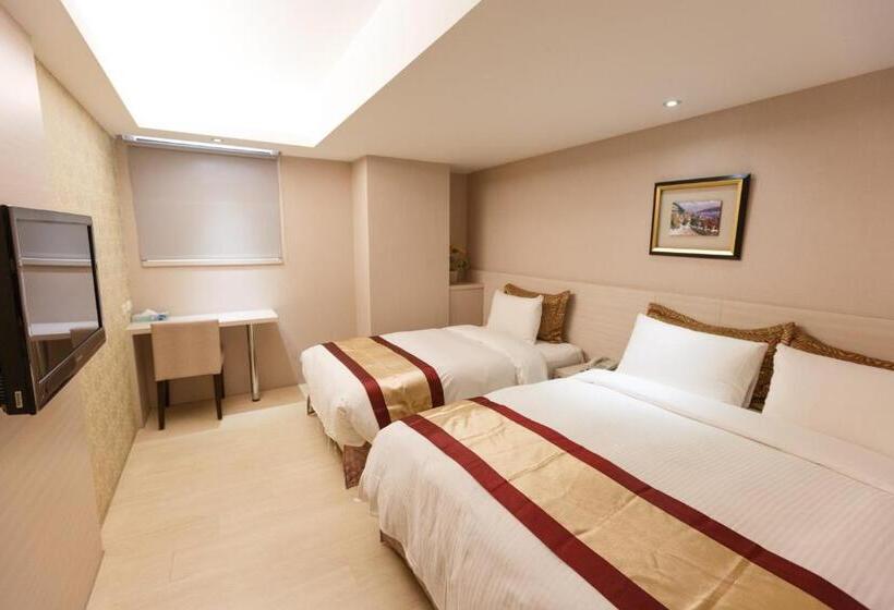 اتاق استاندارد سه نفره, 宜都大飯店 Idol