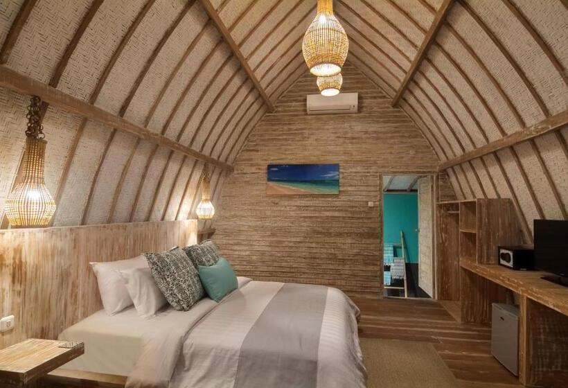 デラックスバンガロー, Les Villas Ottalia  Yoga And Diving, Gili Meno