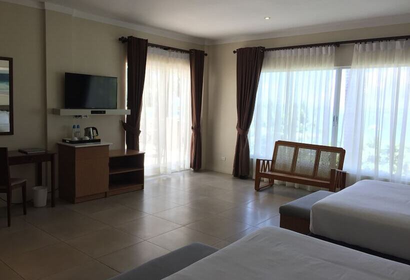 اتاق استاندارد با 2 تخت دوبل, Chateau By The Sea