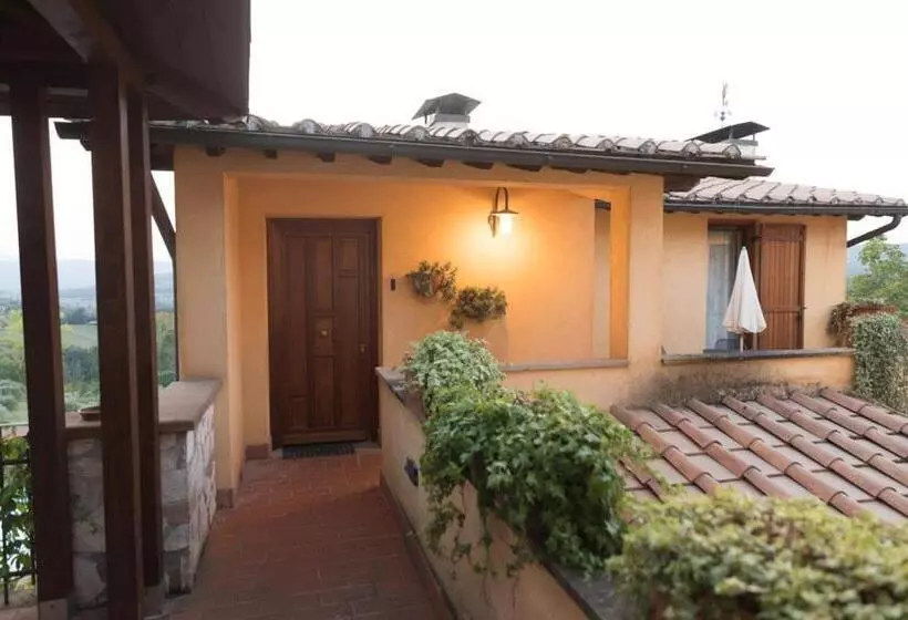 庭の見える1ベッドルームアパートメント, Agriturismo La Vecchia Fattoria
