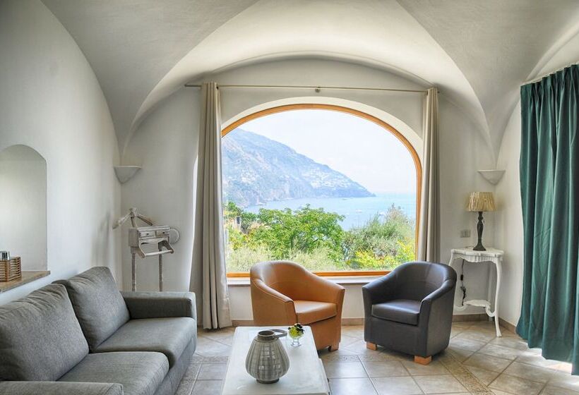 디럭스 룸 바다 전망, Dimora Fornillo