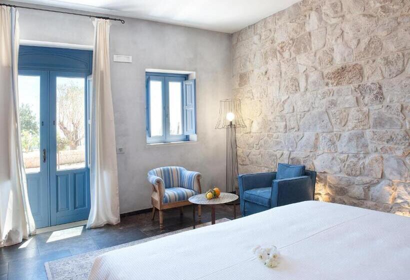 带观景的高级间, Masseria Della Volpe