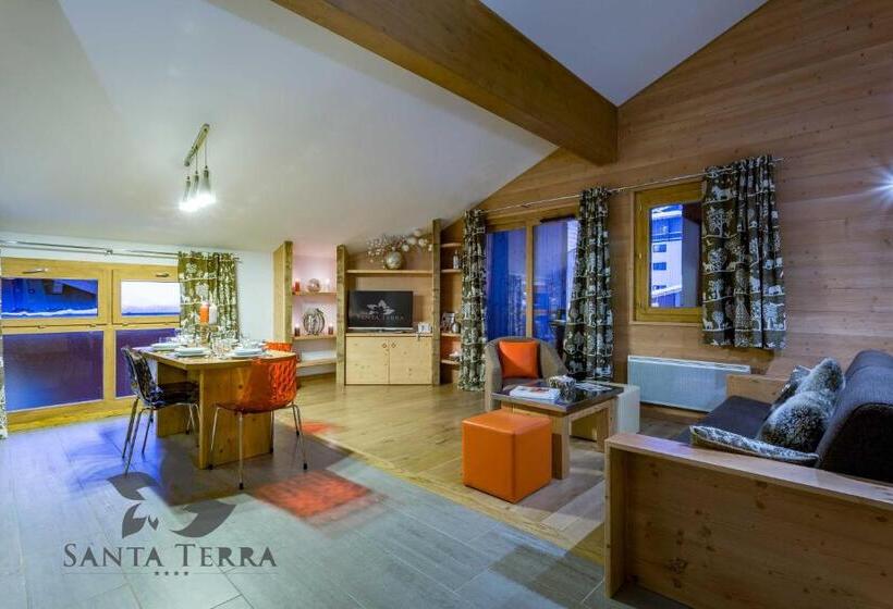 آپارتمان 1 خوابه, Résidence Santa Terra