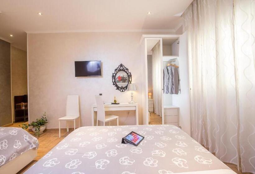 חדר סטנדרט לשלושה, Starry Rome Guest House