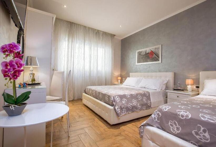 חדר סטנדרט לשלושה, Starry Rome Guest House
