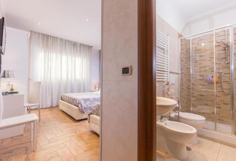 חדר סטנדרט לשלושה, Starry Rome Guest House