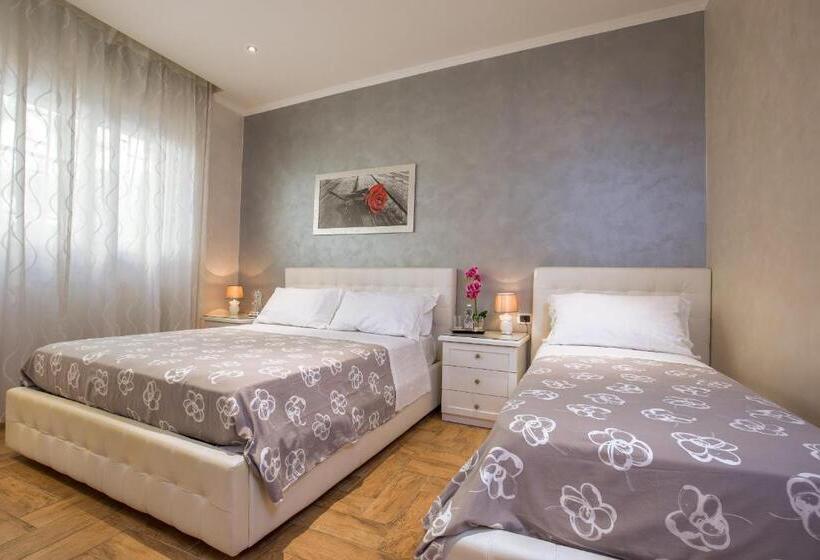 חדר סטנדרט לשלושה, Starry Rome Guest House