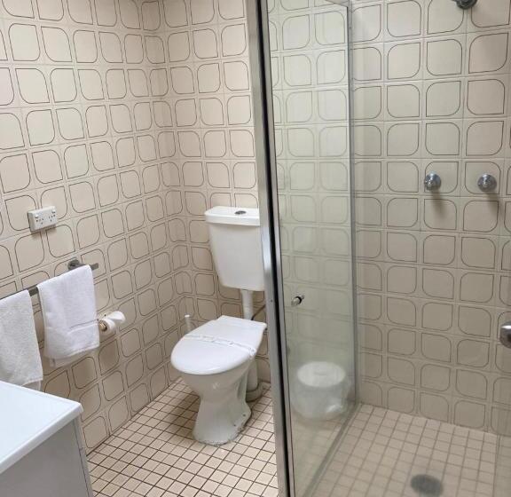 חדר דחוקס עם מיטת קינג, Alexander Motor Inn