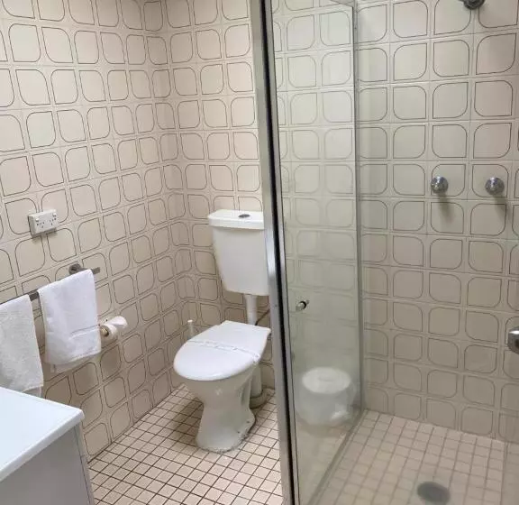 Deluxe-huone King-vuode, Alexander Motor Inn