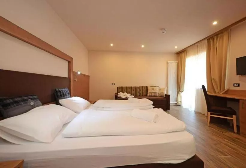 スタンダード４人部屋, Park Hotel Avisio