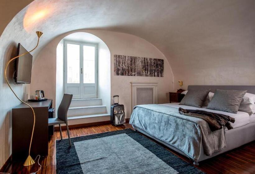 חדר דלוקס עם מרפסת, Palazzo De Cupis  Suites And View