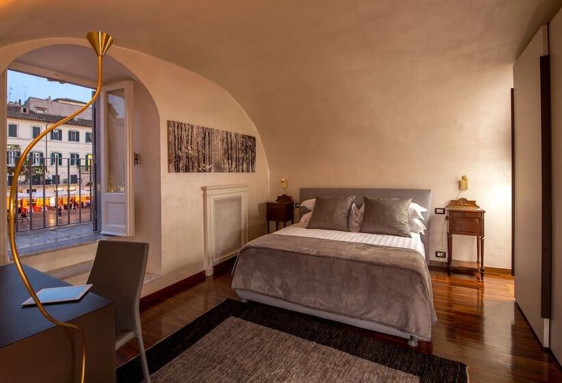 חדר דלוקס עם מרפסת, Palazzo De Cupis  Suites And View