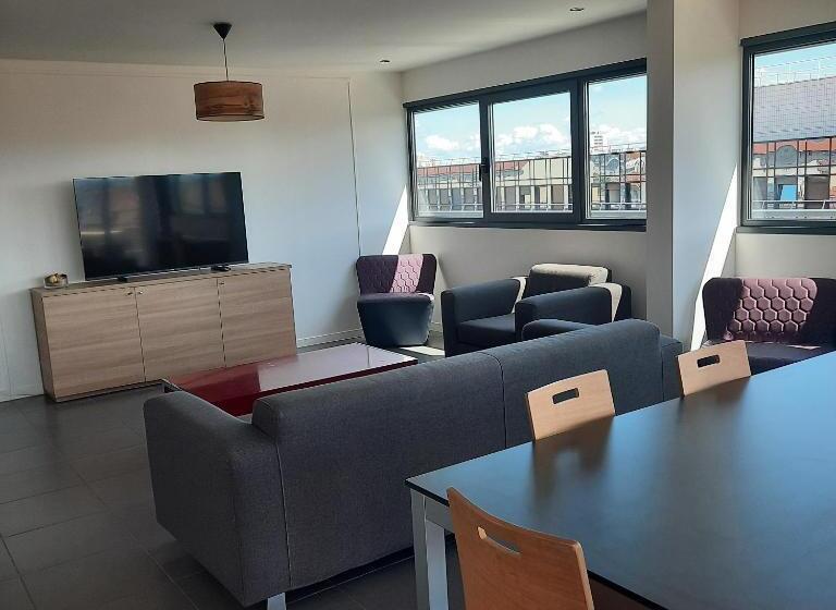 דירת חדר עם טרסה, Appart’hôtel Hevea