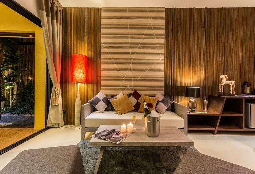 וילה עם חדר שינה אחד ובריכת שחיה, Cae Villa Hua Hin