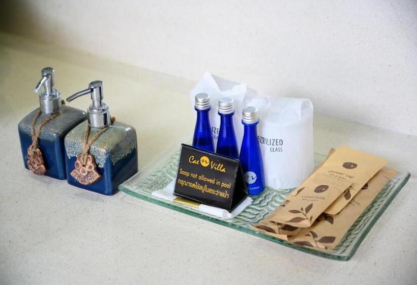 וילה עם חדר שינה אחד ובריכת שחיה, Cae Villa Hua Hin