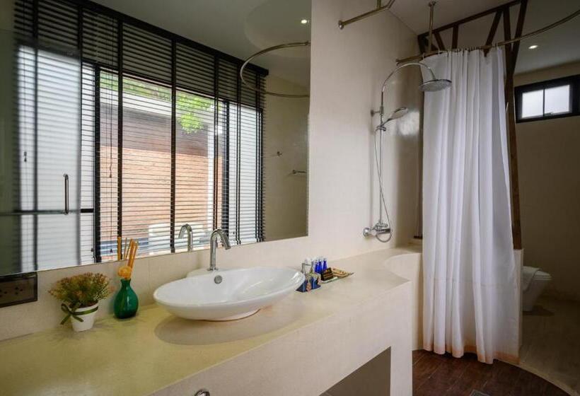 וילה עם חדר שינה אחד ובריכת שחיה, Cae Villa Hua Hin