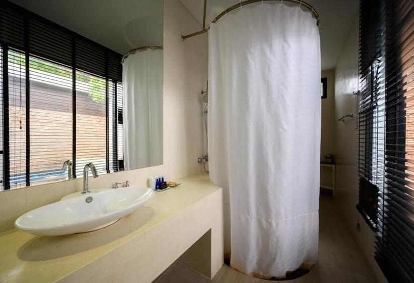 וילה עם חדר שינה אחד ובריכת שחיה, Cae Villa Hua Hin